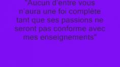 hadith n°41 des 40 nawawi