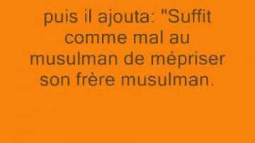 hadith n°35 des 40 nawawi