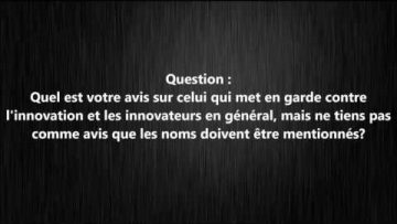 Les noms doivent être mentionnés – Sheikh Najmi