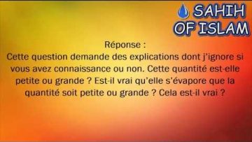 Chocolat et médicament qui contiennent de lalcool -Cheikh al Albani-