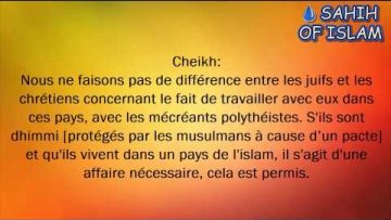 Acheter des juifs ou travailler avec eux -Cheikh al Albani-