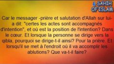 Prononcer lintention -Cheikh al Albani-
