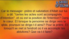 Prononcer lintention -Cheikh al Albani-