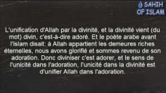 Définition de lunicité [Tawhid] -Cheikh Muhammad Bâzmoul-