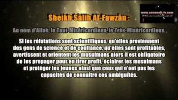 Propager les réfutations des gens de science – Sheikh Al Fawzan