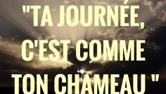 TA JOURNÉE, CEST COMME TON CHAMEAU