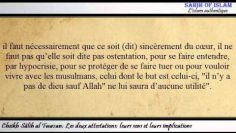 [Khoutbah] Les deux attestations, leurs sens et leurs implications – Cheikh Sâlih ibn Fawzan