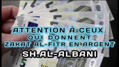 🔴ATTENTION À CEUX QUI DONNENT ZAKAT AL-FITR EN ARGENT.