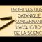 PARMI LES RUSES  SATANIQUE CONCERNANT  L’ACQUISITION DE LA SCIENCE.