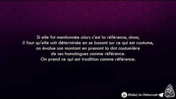 Qui fixe le montant de la Dot ? – Sheikh Soulayman Ar-Rouhayli