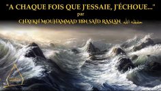 A chaque fois que j’essaie, j’échoue… – Chaykh Raslan