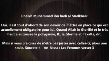 Anticiper les choses avant de se marier — Sheikh Mouhammad Al-Madkhali