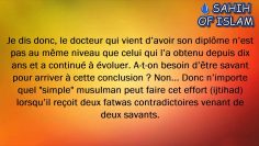 Choisir entre deux fatwas -Cheikh al Albani-