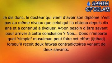 Choisir entre deux fatwas -Cheikh al Albani-