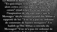 Comment construire une mosquée selon la Sounnah? – Sheikh Al Albani (Partie 2)