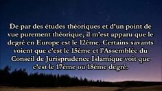 Concernant la divergence des horaires de Prières en Europe – Sheikh Soulayman Ar-Rouhayli