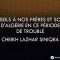 Conseils à nos frères et sœurs dAlgérie en cette période de trouble – Cheikh Lazhar Siniqra