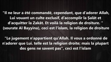 Définition religieuse de lislam   cheikh al Fawzan