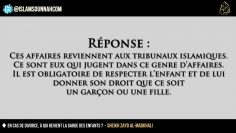 En cas de divorce, à qui revient la garde des enfants ?  – Sheikh Zayd Al-Madkhali