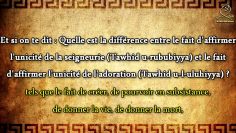 Enseignement des fondements de la croyance à lattention de lensemble des Musulmans