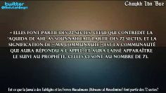 Est-ce que la Jamaa des Tablighs et les Frères Musulmans font partie des 72 sectes?