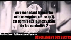 Est il permis aux jeunes Salafis de combattre Daesh en Lybie ? – Sheikh Abdel Aziz Al Sheikh