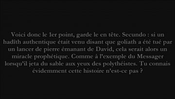 Est il vrai que Dawud (David) a tué Goliath avec une pierre? – Sheikh Al Abani