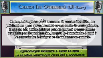 Et tu voudrais qu’ils prennent le bon chemin du jour au lendemain ? – Sheikh ibn Uthaymin