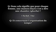 Explication sur le lieu dhabitation des co-épouses et temps de répartition – Sheikh Al Albani