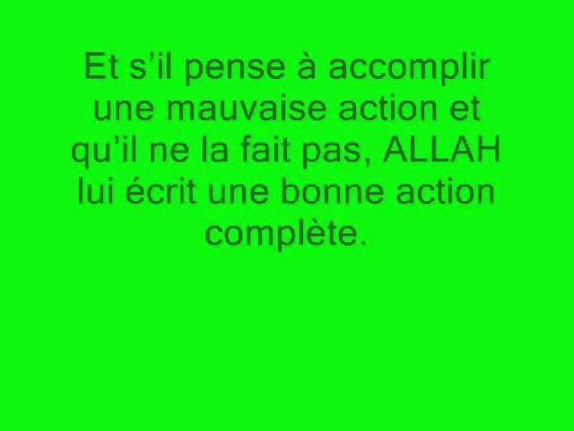 hadith n°37 des 40 nawawi