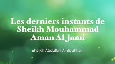 Les derniers instants de cheikh Mohammed aman Jami .