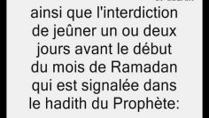 Jeûner la deuxième moitié de Chaban -Cheikh Mohamed Ali Ferkous-