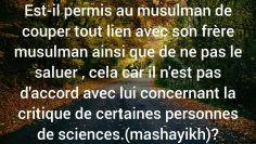 Quel mauvais œuvre a accompli celui qui fait cela ! cheikh abdel Mouhsin Alabbad