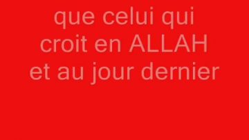 hadith n°15 des 40 nawawi