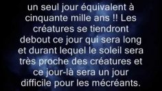 Et ce sera un Jour difficile pour les mécréants