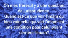 La validité de la prière en groupe pour celui qui prie à lextérieur de la mosquée