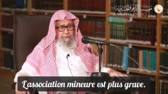 Lassociation mineure. Cheikh Salah Al Fawzan