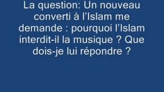 Pourquoi lIslam interdit-il la musique ?