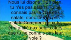 Qui est le vrai Salafi? -Cheikh Sâlih al Fawzan-