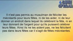 Féliciter les mécréants pour leurs fêtes -cheikh Sâlih al Fawzan-