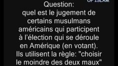 A propos du vote lors des élections (اِنْتِخابٌ) -Cheikh al Albani-