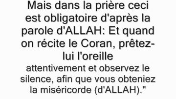 Manger et écouter le Coran