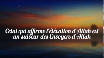 Faïda sur laffirmation de lélévation dAllah.Cheikh Abdelrazak Al Badr