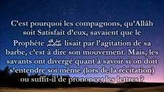 Il est obligatoire de bouger les lèvres en prière, lors de la lecture du Qur’ân et lors du dhikr