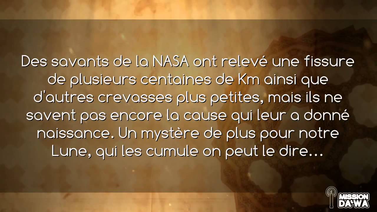 Islam et Nasa : Preuve de la vrai Religion ( Islam )