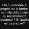 La barbe est-elle recommandée ou obligatoire?