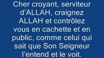 La fraternité religieuse