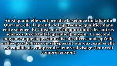 La musulmane qui enseigne aux soeurs sans avoir étudié – Sheikh Al-Ghoudayyan