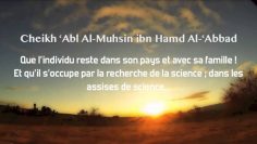 La sortie (Khourouj) avec Jamaah at-Tabligh? – Sheikh Abd Al-Mouhsin Al-Abbad