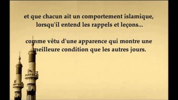 La Sounnah du Vendredi – Sheikh Louhaydan